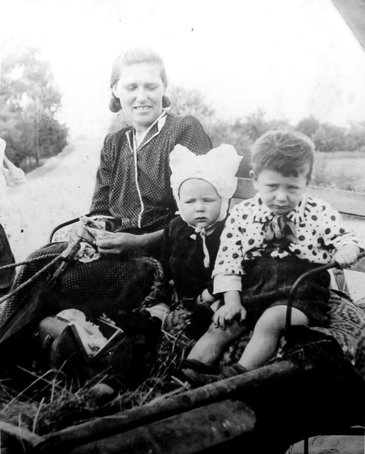 1955 m. Vilkija prie senos poliklinkos (Stotelė ant kalno)