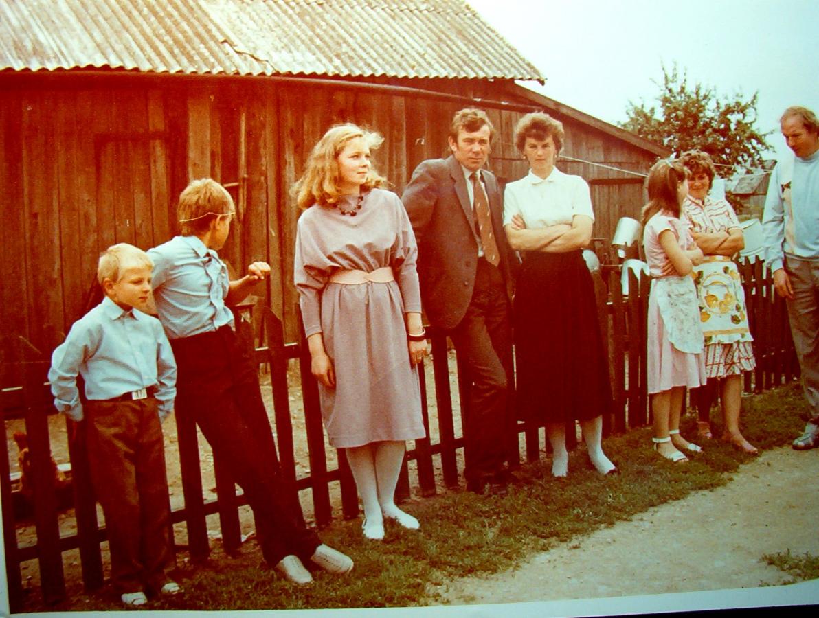 RAimondo Jakimavičiaus vestuvės. 1984 m (maždaug)