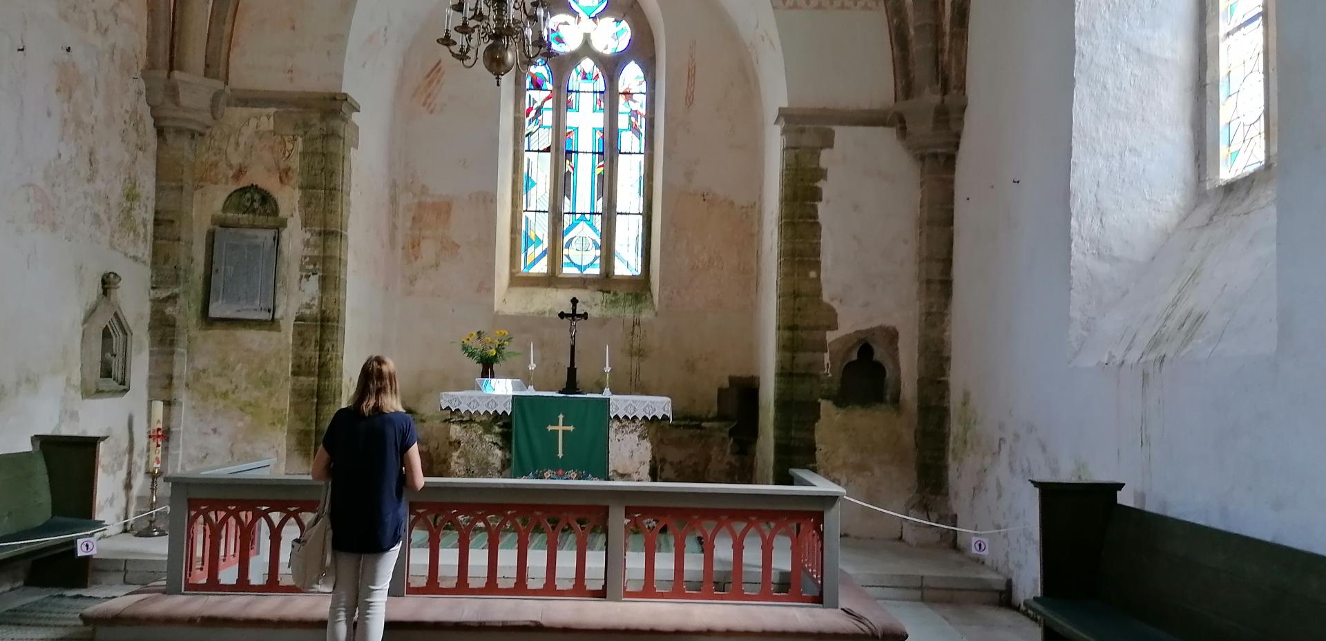 Muhu Šv. kotrynos bažnyčia XIIIa.